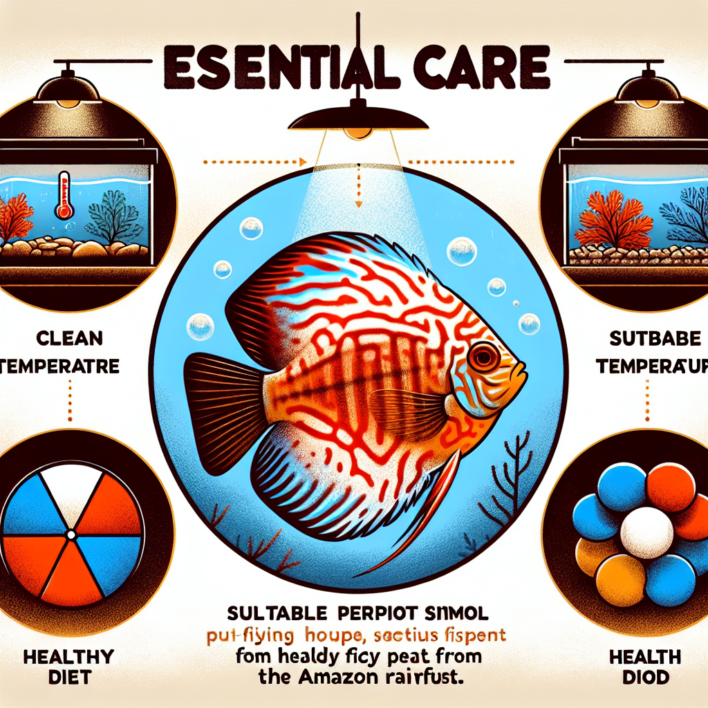 Acará-disco: cuidados essenciais para manter sua saúde