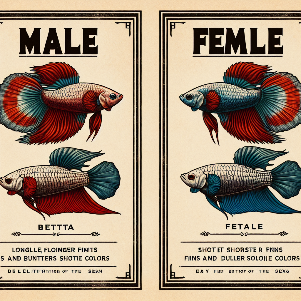 Diferenças entre Betta macho e fêmea: como identificar
