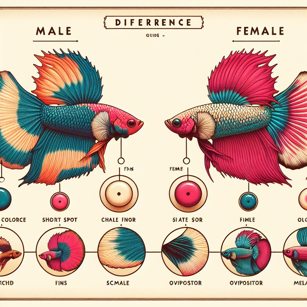 Diferenças entre Betta macho e fêmea: como identificar